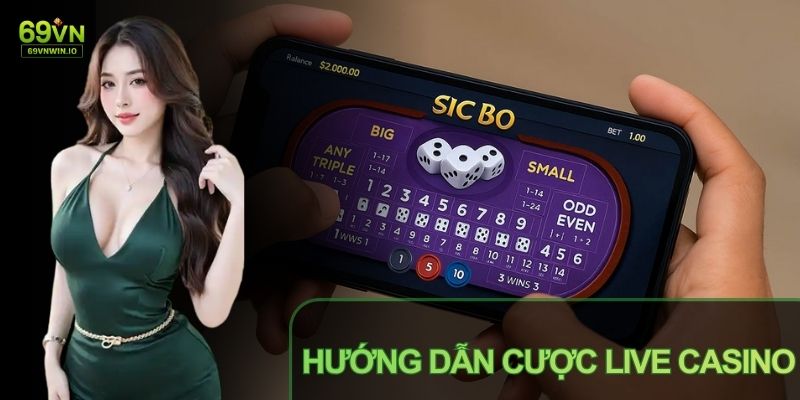 Live Casino Trực Tuyến 69VN Chân Thực, Đẳng Cấp Giải Trí Mới 5 Thành viên dễ dàng tham gia các bàn cược Live Casino